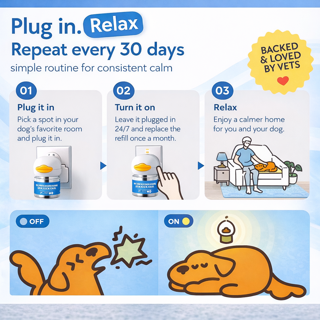 TranquiPet™ - Advanced Pets Calming Diffuser